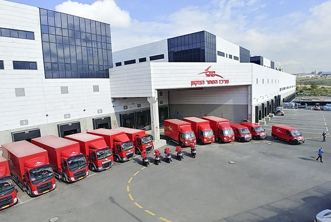 עפולה במקום ה-2 בארץ במסירת חבילות מחו